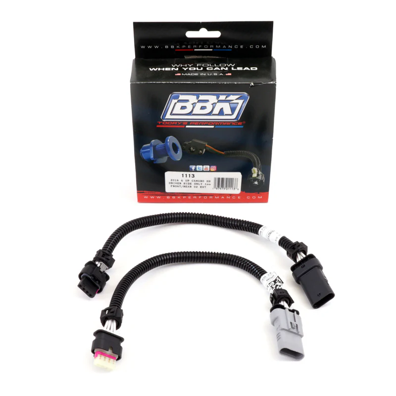 BBK 16-20 Chevrolet Camaro 6.2L SS O2 Sensor Extensions (AUTO ONLY Drivers Side 1 Front & 1 Rear) - Image 2