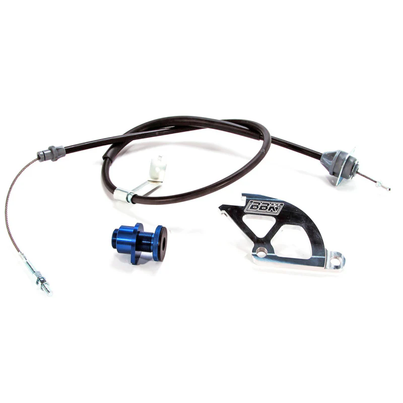 BBK 79-95 Mustang Adjustable Clutch Quadrant Cable And Firewall Adjuster Kit - Image 2