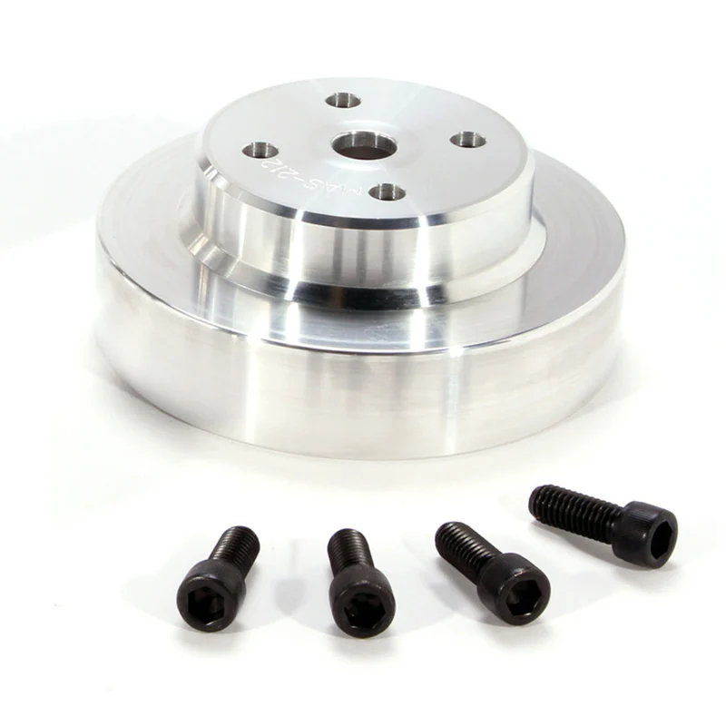 BBK 86-93 Mustang 5.0 Underdrive Pulley Kit - Lightweight CNC Billet Aluminum (3pc) - Image 9