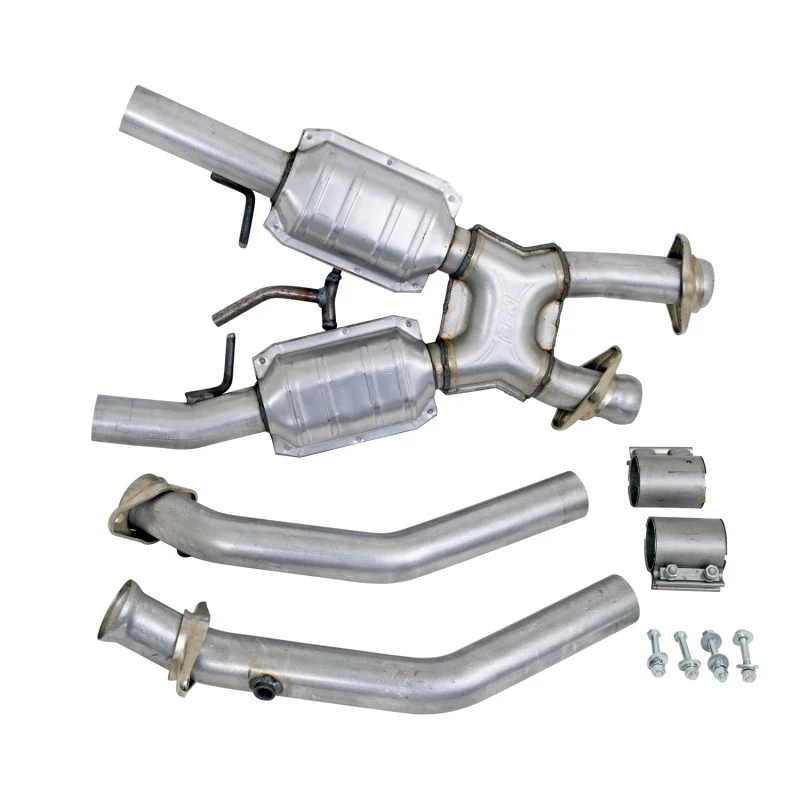 BBK 94-95 Mustang 5.0 High Flow X Pipe With Catalytic Converters - 2-1/2 - Image 10