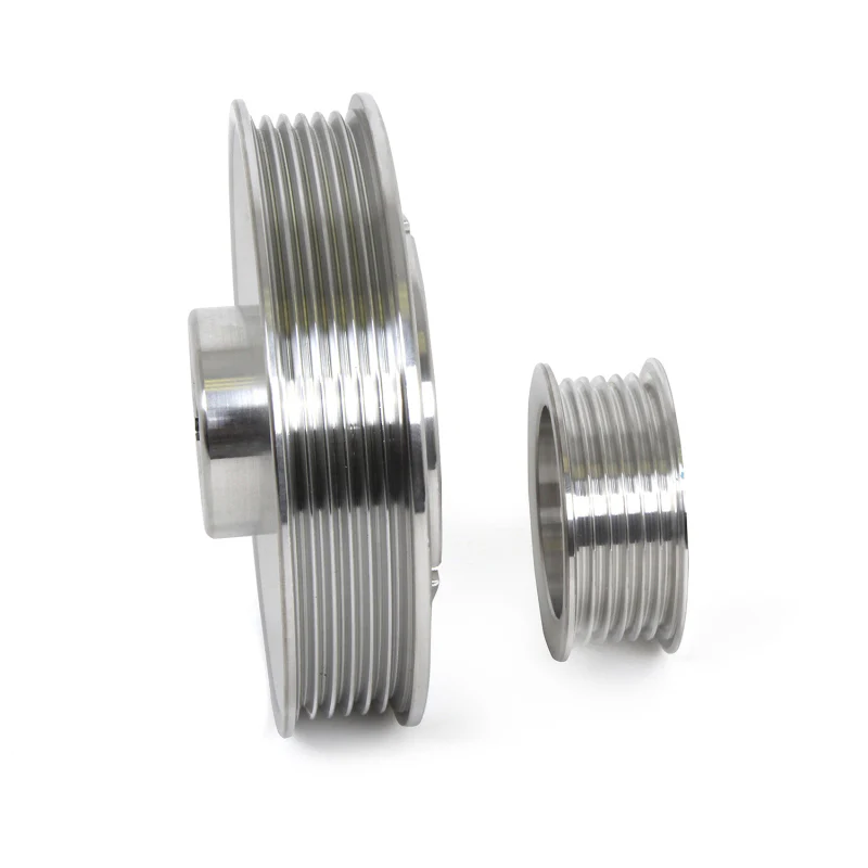 BBK 96-01 Mustang 4.6 GT Cobra Underdrive Pulley Kit - Lightweight CNC Billet Aluminum (3pc) - Image 3
