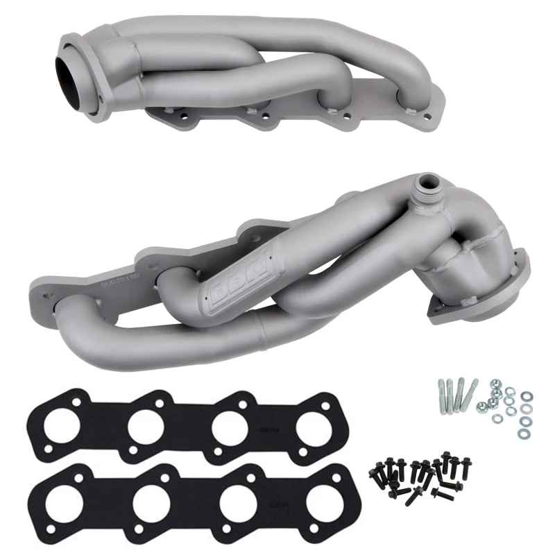 BBK 99-03 Ford F Series Truck 5.4 Shorty Tuned Length Exhaust Headers - 1-5/8 Titanium Ceramic - Image 13