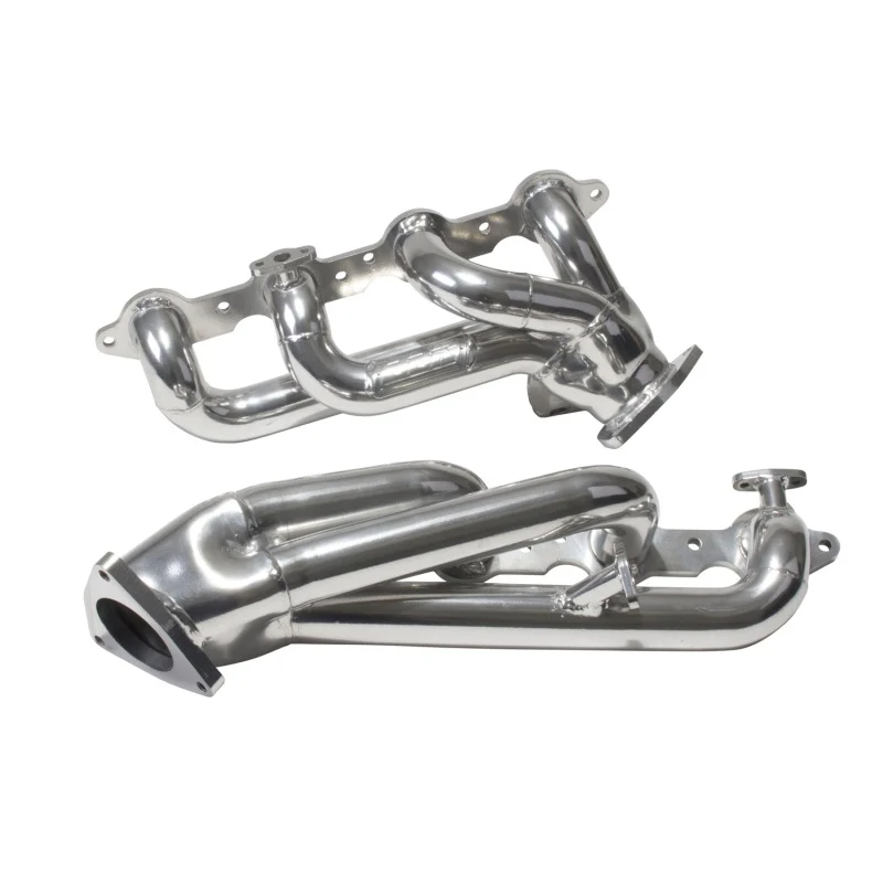 BBK 99-04 GM Truck SUV 4.8 5.3 Shorty Tuned Length Exhaust Headers - 1-3/4 Silver Ceramic - Image 12