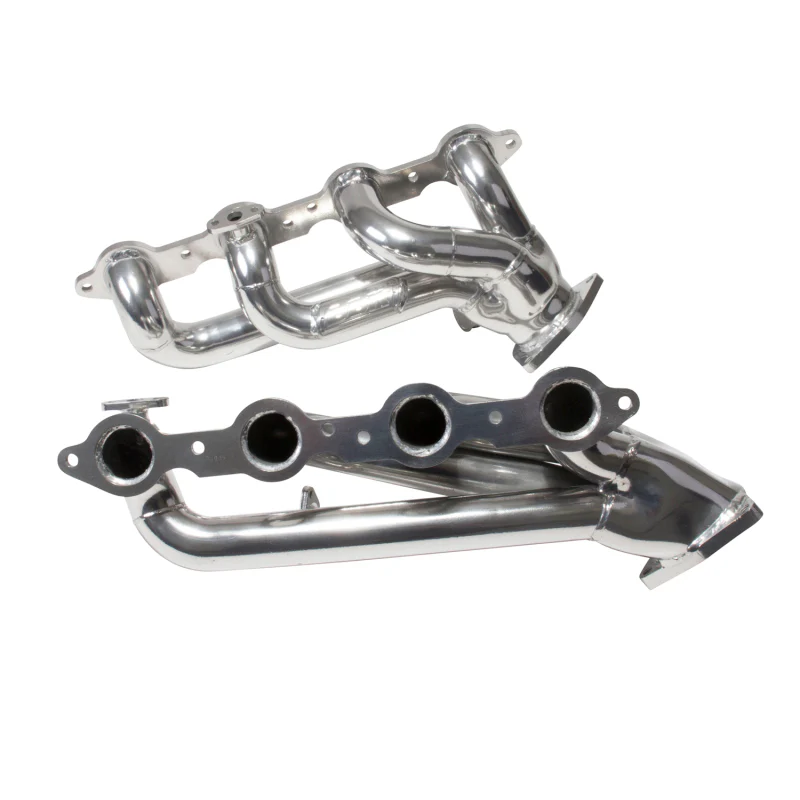 BBK 99-04 GM Truck SUV 4.8 5.3 Shorty Tuned Length Exhaust Headers - 1-3/4 Silver Ceramic - Image 13