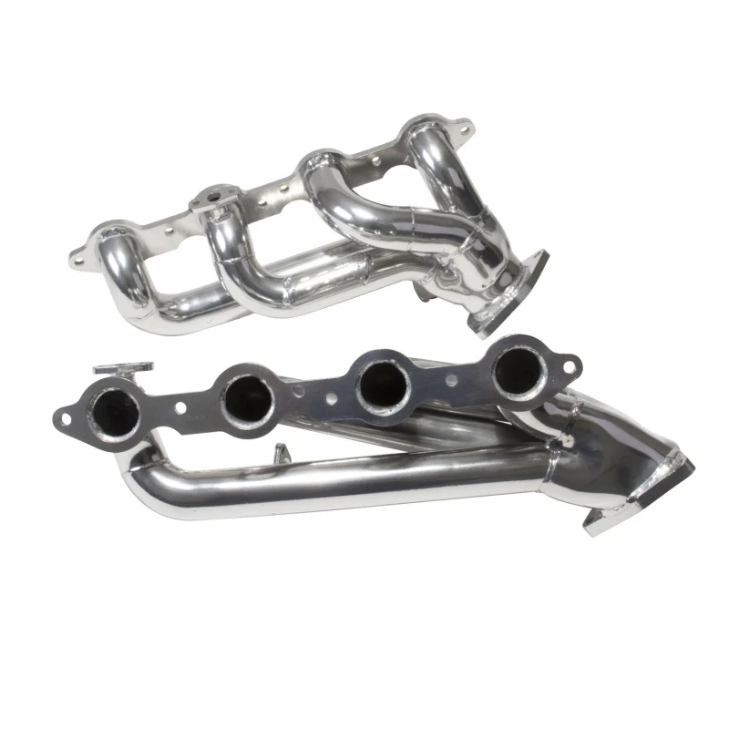 BBK 99-04 GM Truck SUV 4.8 5.3 Shorty Tuned Length Exhaust Headers - 1-3/4 Silver Ceramic - Image 5