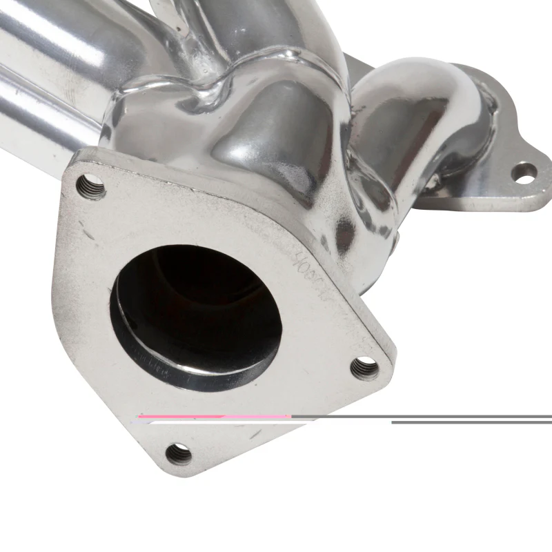 BBK 99-04 GM Truck SUV 4.8 5.3 Shorty Tuned Length Exhaust Headers - 1-3/4 Silver Ceramic - Image 6
