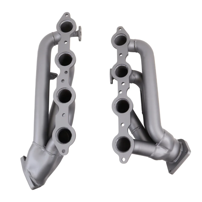 BBK 99-04 GM Truck SUV 4.8 5.3 Shorty Tuned Length Exhaust Headers - 1-3/4 Titanium Ceramic - Image 10