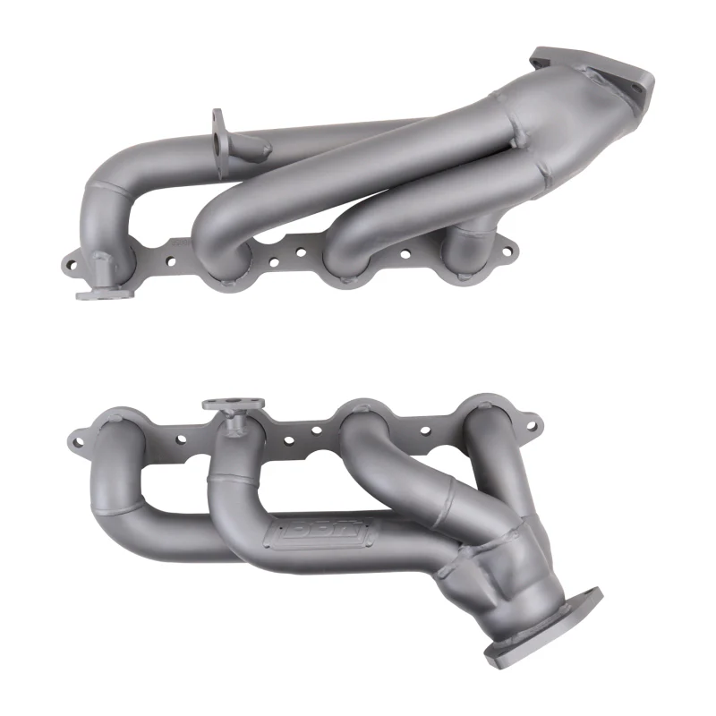 BBK 99-04 GM Truck SUV 4.8 5.3 Shorty Tuned Length Exhaust Headers - 1-3/4 Titanium Ceramic - Image 14