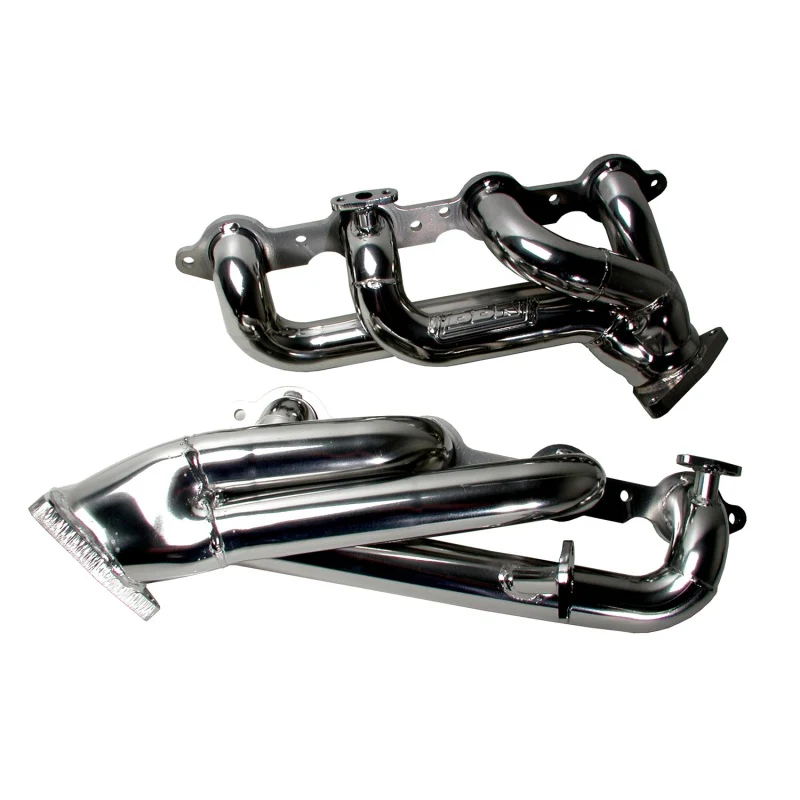 BBK 99-04 GM Truck SUV 4.8 5.3 Shorty Tuned Length Exhaust Headers - 1-3/4 Titanium Ceramic - Image 3