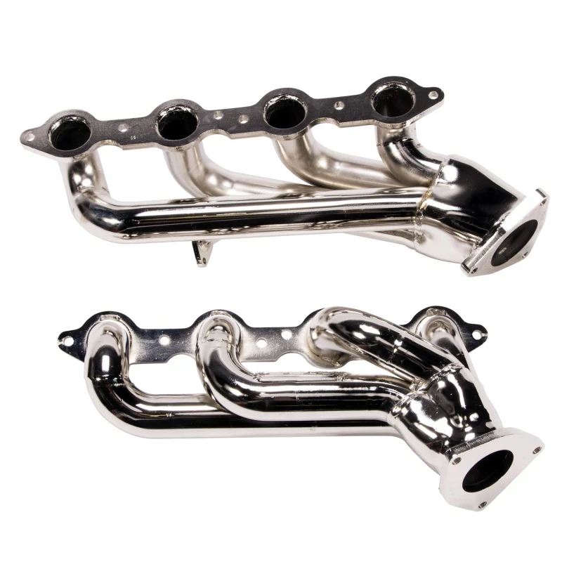 BBK 99-04 GM Truck SUV 6.0 Shorty Tuned Length Exhaust Headers - 1-3/4 Titanium Ceramic - Image 12