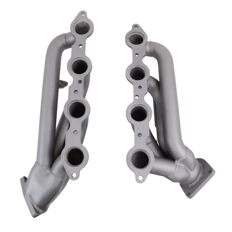 BBK 99-04 GM Truck SUV 6.0 Shorty Tuned Length Exhaust Headers - 1-3/4 Titanium Ceramic - Image 19