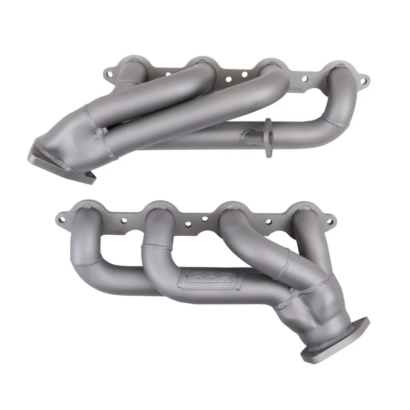BBK 99-04 GM Truck SUV 6.0 Shorty Tuned Length Exhaust Headers - 1-3/4 Titanium Ceramic - Image 8