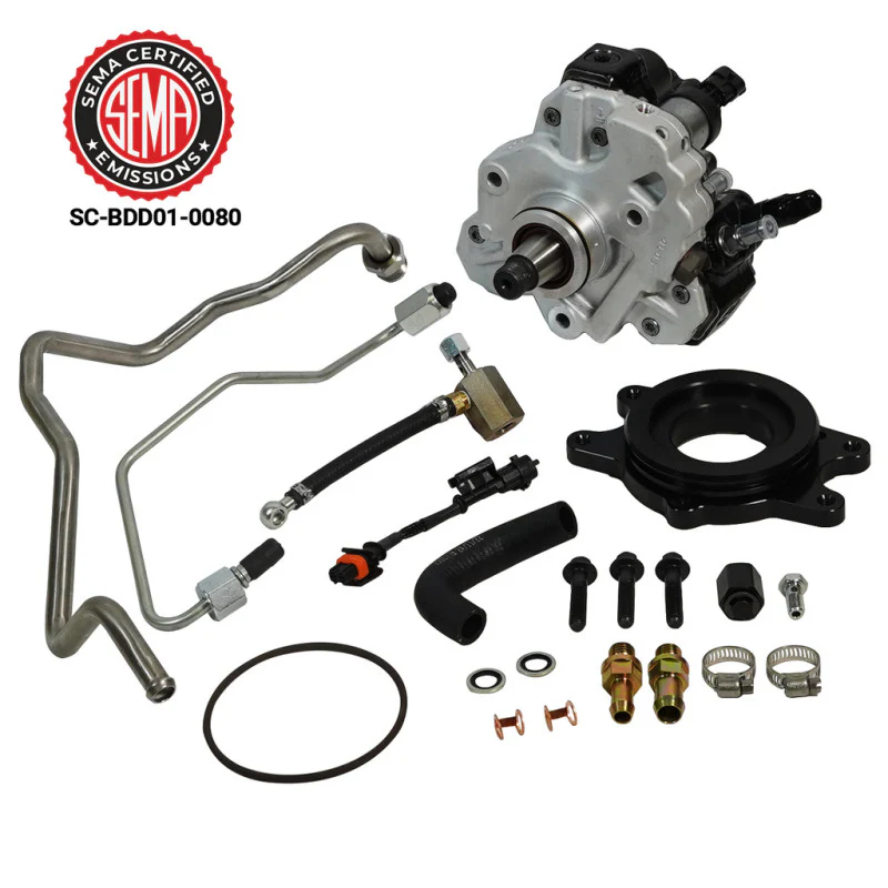 BD Diesel 11-16 Chevrolet Silverado 2500HD /3500HD 6.6L Venom CP3 Conversion Kit C/W Standard Pump - Image 14