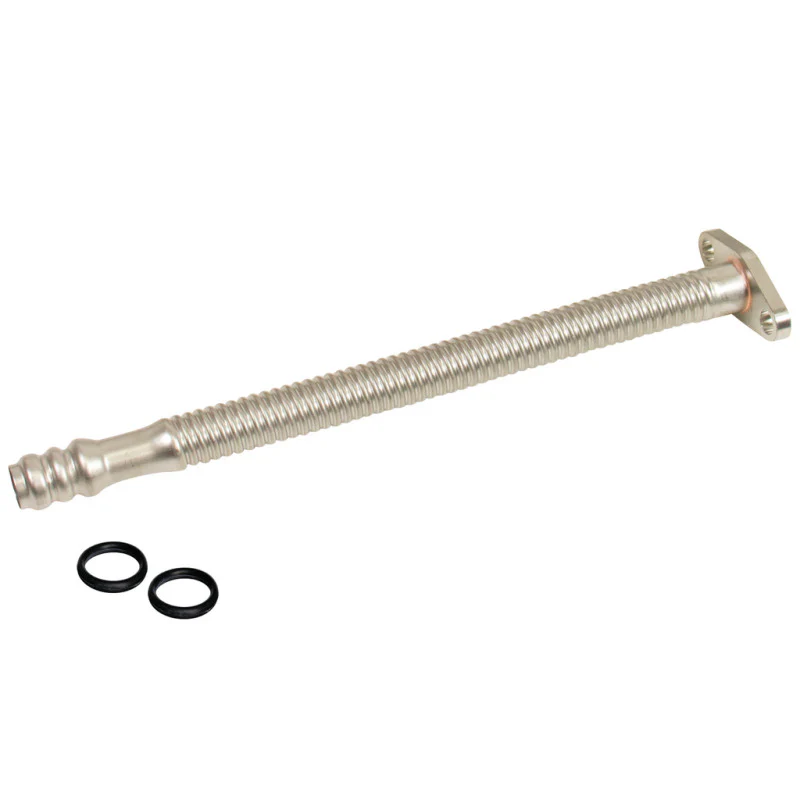 BD Diesel Flexible 12in Turbo Oil Drain Line - Image 2