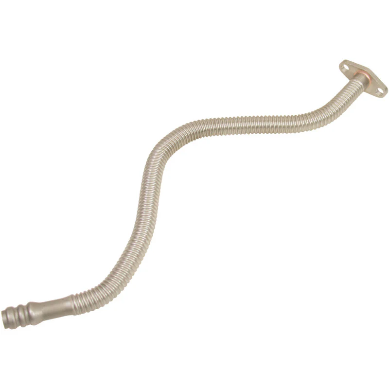 BD Diesel Flexible 23in Turbo Oil Drain Line - Image 5