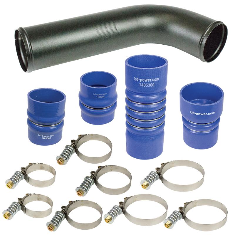 BD Diesel Intercooler Hose & Clamp Kit - 1999-2003 Ford 7.3L PowerStroke - Image 2