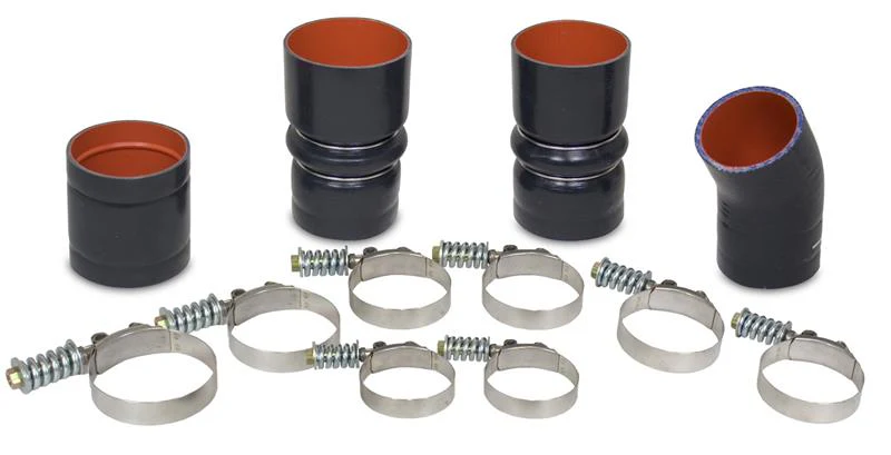 BD Diesel Intercooler Hose & Clamp Kit - 2003-2007 Ford 6.0L PowerStroke - Image 2