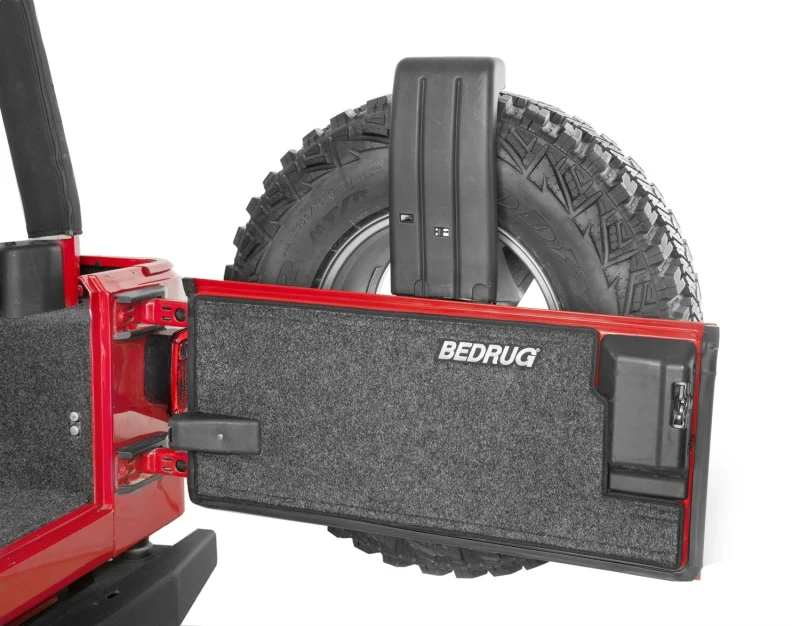 BedRug 03-06 Jeep LJ Unlimited Rear 4pc Cargo Kit (Incl Tailgate & Tub Liner) - Image 5