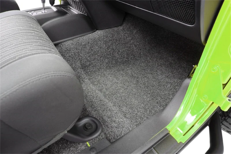 BedRug 07-10 Jeep JK 2Dr Front 3pc Floor Kit (Incl Heat Shields) - Image 4