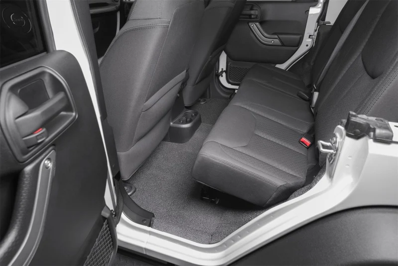 BedRug 07-16 Jeep JK Unlimited 4Dr Front 4pc BedTred Floor Kit (Incl Heat Shields) - Image 4