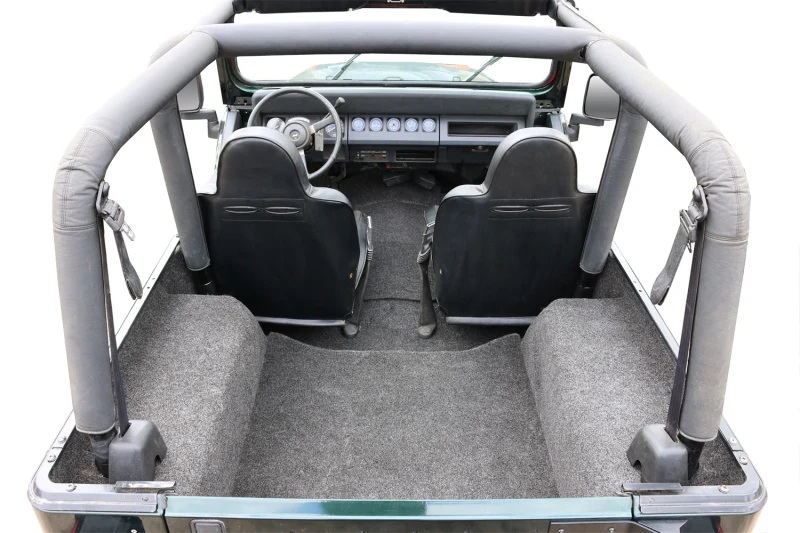 BedRug 87-95 Jeep YJ Rear Kit 4pc Cargo Kit (Incl Tailgate & Cargo Liner) - Image 2
