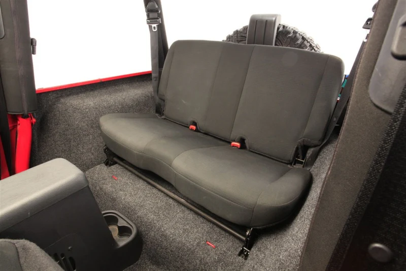 BedRug 87-95 Jeep YJ Rear Kit 4pc Cargo Kit (Incl Tailgate & Cargo Liner) - Image 5