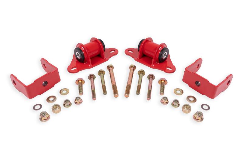 BMR 14-19 Chevrolet Corvette Transmission/Differential Mount - Red - Image 2
