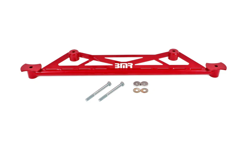 BMR 16-17 6th Gen Camaro Rear Of Rear Cradle Brace - Red - Image 2