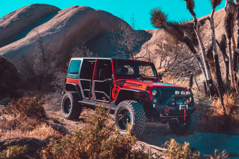 Body Armor 4x4 07-18 Jeep Wrangler JK Tube Doors Rear Pair - Image 6