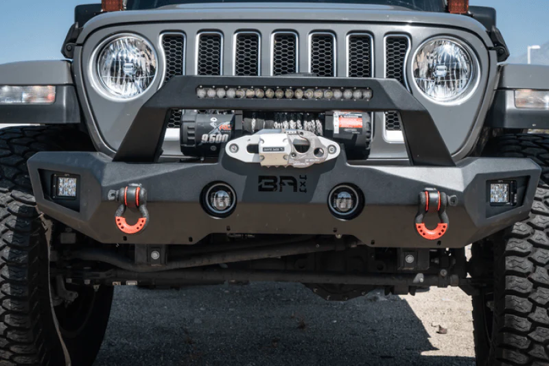 Body Armor 4x4 07-22 Jeep Wrangler JK/JL & Gladiator JT Orion Mid-Width Front Bumper - Image 5
