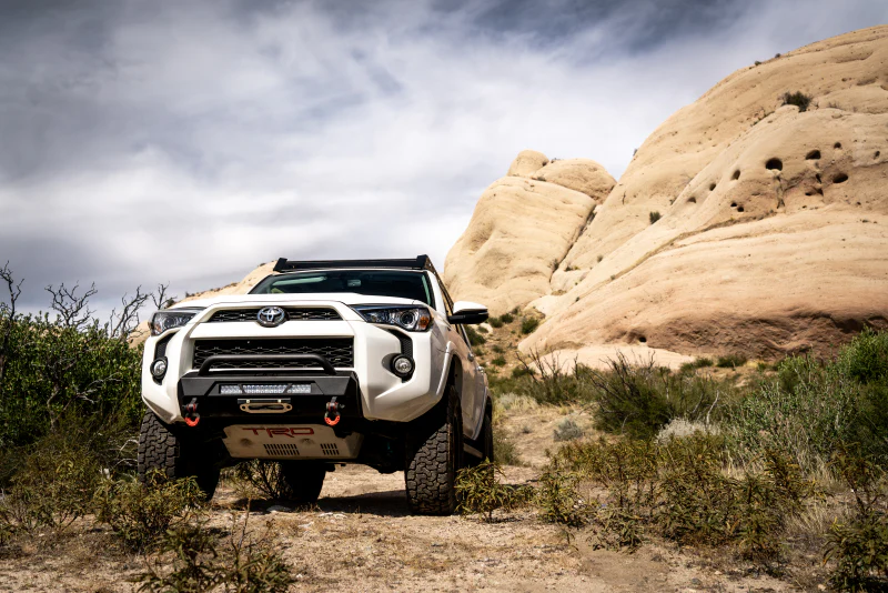 Body Armor 4x4 2014+ Toyota 4Runner HiLine Front Winch Bumper - Image 4