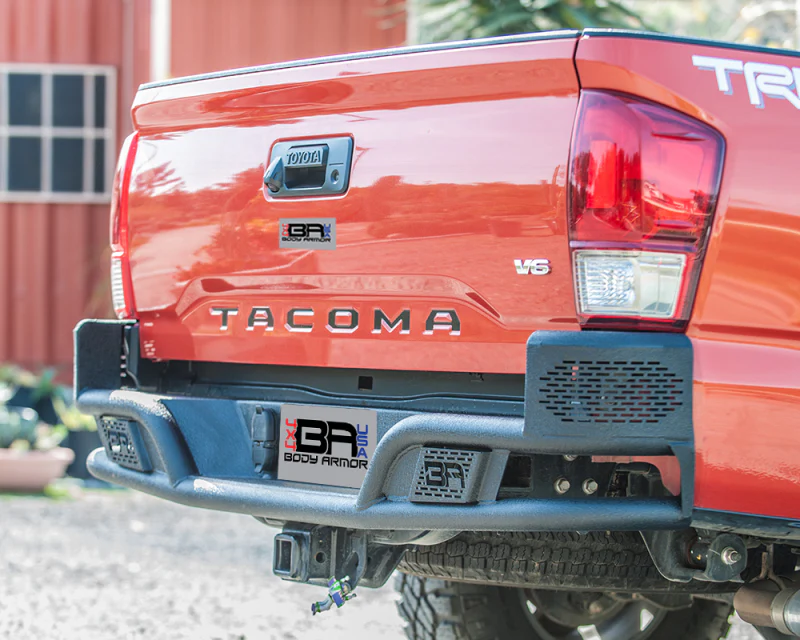 Body Armor 4x4 2016+ Toyota Tacoma Desert Series Rear Bumper - Image 3