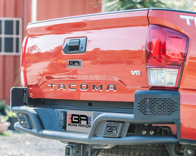 Body Armor 4x4 2016+ Toyota Tacoma Desert Series Rear Bumper - Image 4