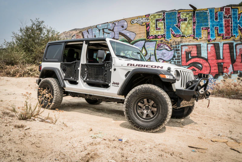 Body Armor 4x4 2018+ Jeep Wrangler JL and Gladiator JT Trail Doors Front Pair - Image 3