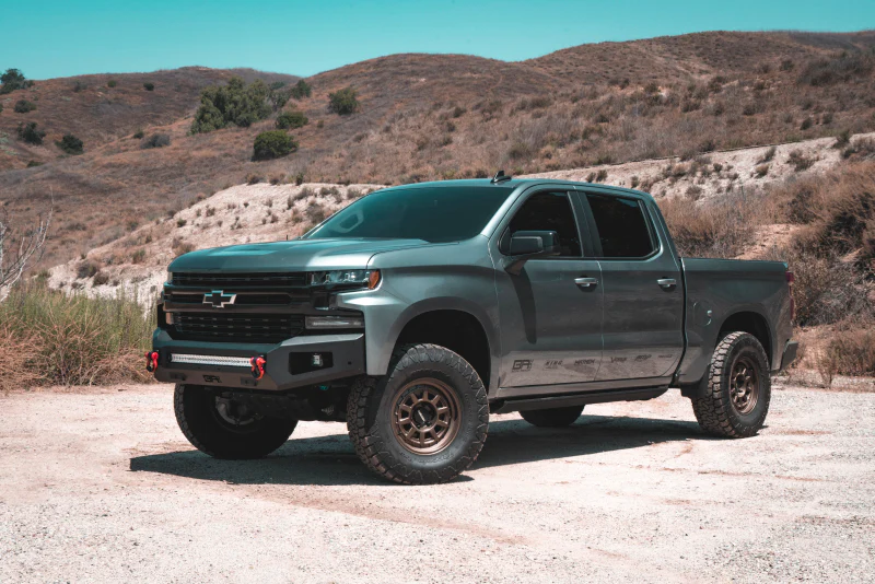 Body Armor 4x4 2019+ Chevy Silverado 1500 Ambush Series Front Bumper (Non-Winch) - Image 3