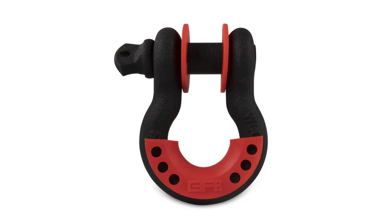 Body Armor 4x4 3/4in Black D-Ring with Red Isolators Single - Image 4