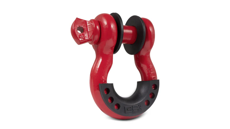 Body Armor 4x4 3/4in Red D-Ring with Black Isolators Single - Image 4