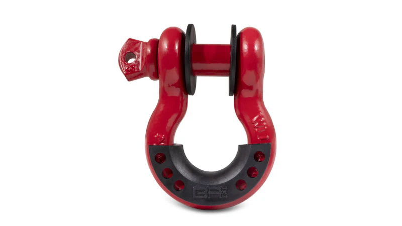 Body Armor 4x4 3/4in Red D-Ring with Black Isolators Single - Image 6