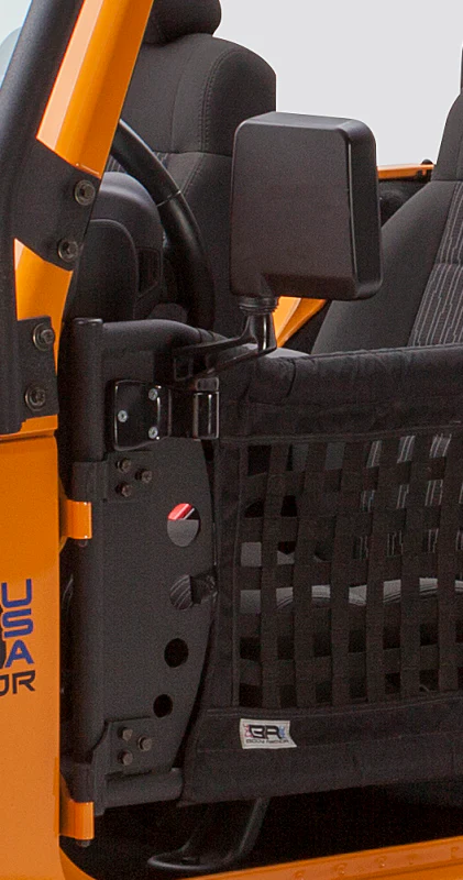 Body Armor 4x4 Mirror Set For Trail Doors - Image 3