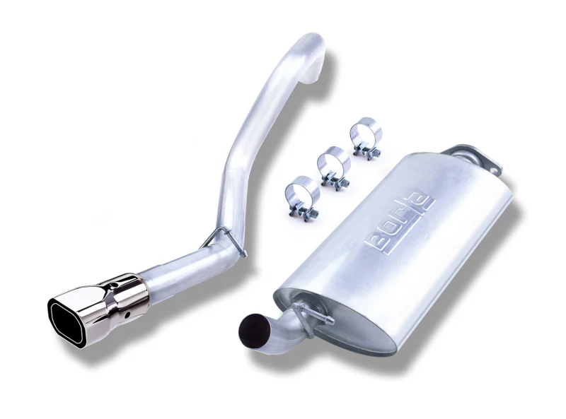 Borla 00-06 Jeep Wrangler Sport/SE/X/Rubicon Sahara 2.5L/4cyl 4.0L/6cyl SS Catback Exhaust - Image 3