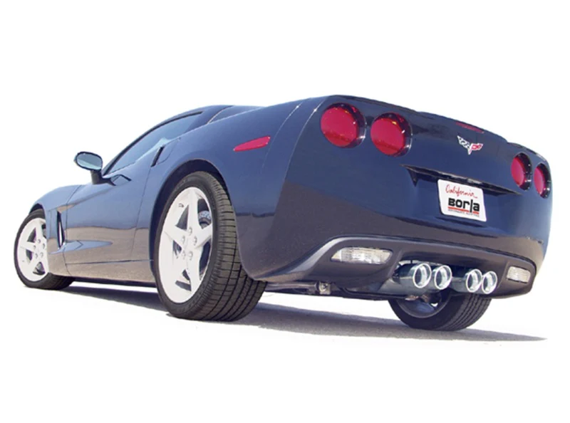 Borla 05-08 Chevrolet Corvette Coupe/Convertible 2dr 6.2L 8cyl AT/MT 6spd ATAK SS Catback Exhaust - Image 5