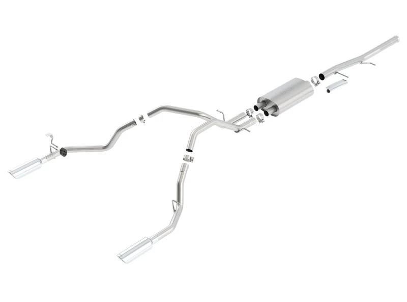 Borla 09-11 Chevrolet Silverado / 09-11 GMC Sierra S-Type SS Catback Exhaust - Image 2