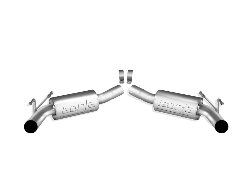 Borla 10-11 Chevy Camaro SS Coupe/Convertible 6.2L 8cyl SS S-Type Exhaust (REAR SECTION ONLY) - Image 3