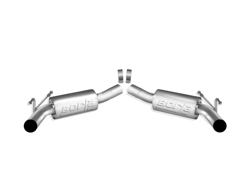 Borla 10-11 Chevy Camaro SS Coupe/Convertible 6.2L 8cyl SS S-Type Exhaust (REAR SECTION ONLY) - Image 4