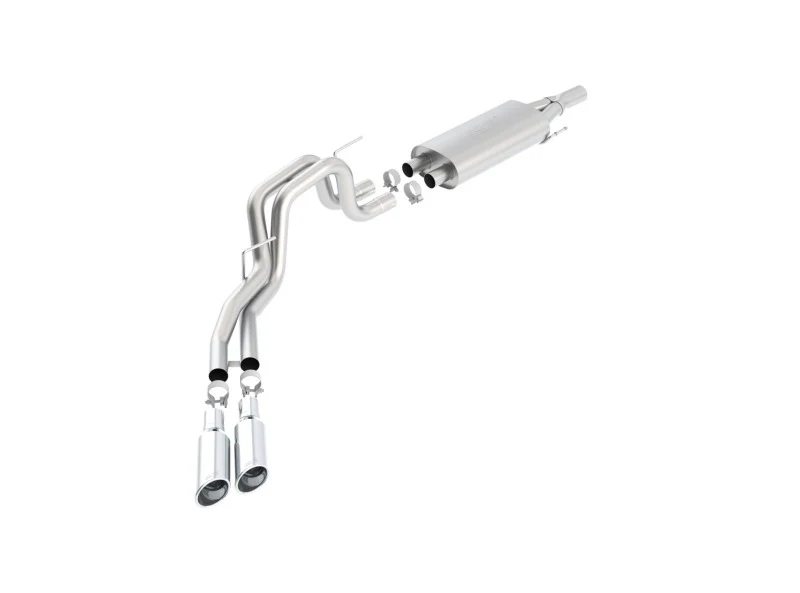 Borla 10-14 Ford F-150 SVT Raptor 6.2L-8cyl SS Catback Exhaust - Image 3