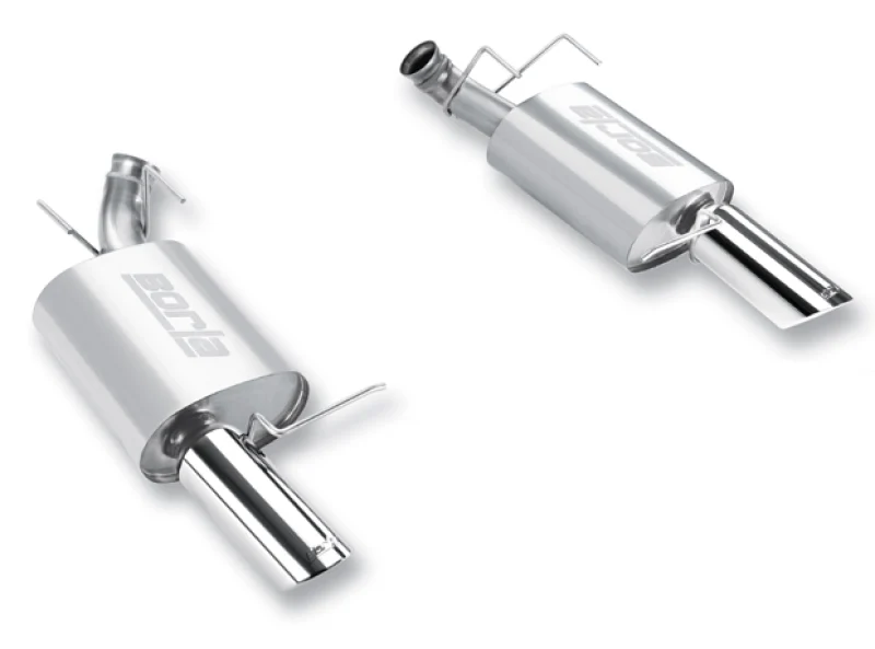 Borla 11-12 Ford Mustang GT 5.0L 8cyl 6spd RWD S-Type Exhaust (rear section only) - Image 4