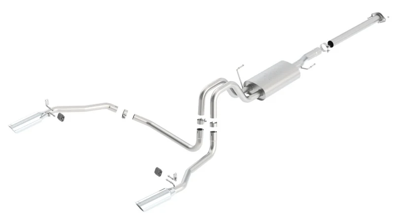 Borla 11-14 Ford F-150 5.0L AT 2/4WD Aggressive ATAK SS Catback Exhaust - Image 2