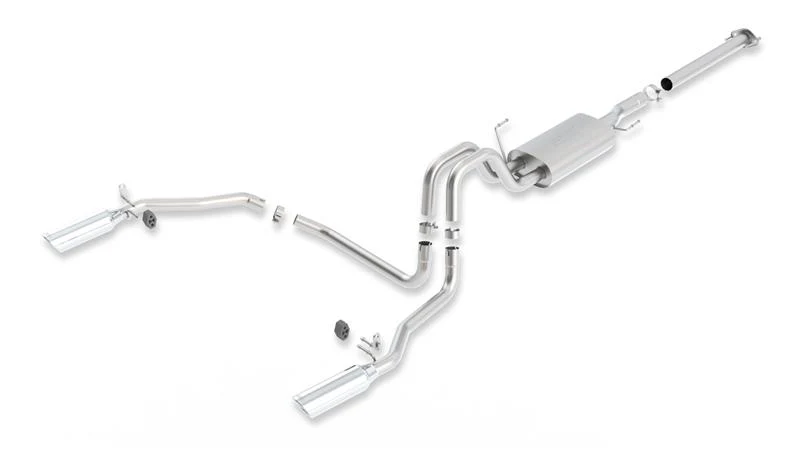 Borla 11-14 Ford F150 AT 2/4WD 2/4dr S-Type SS Catback Exhaust - Image 4