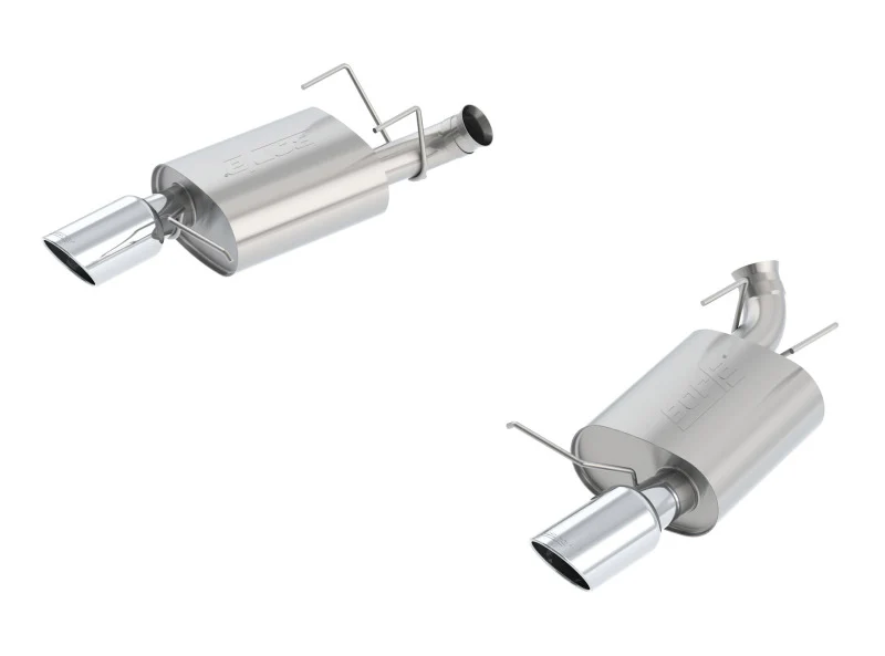 Borla 13-14 Mustang GT/Boss 302 5.0L V8 RWD Single Split Rr Exit S-Type Exhaust (rear section only) - Image 3