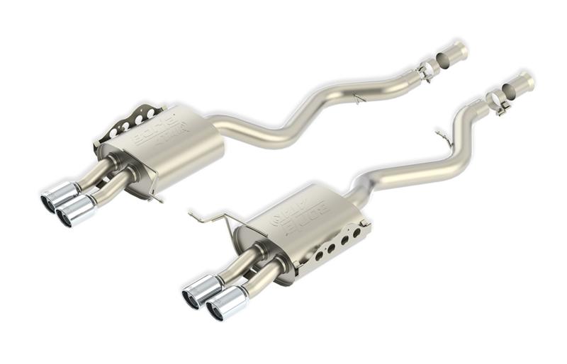 Borla 13-14 Mustang Shelby GT500 GT 5.8L V8 RWD Dual Split Rear Exit ATAK Exhaust Rear Section Only